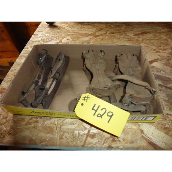 ROLLER BLADES AND SKATES