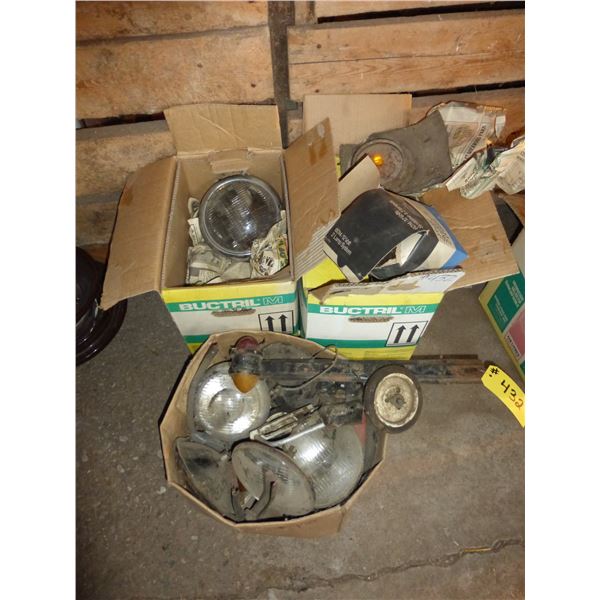 HEADLIGHTS, TAIL LIGHTS (FOR OLD CARS)