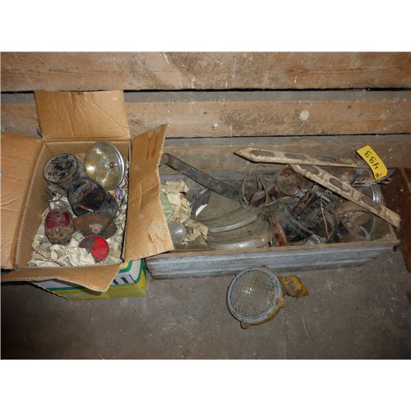 HEADLIGHTS, TAIL LIGHTS (ANTIQUE CARS)