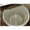 Image 2 : MEDALTA 12 GAL. CROCK C/W LID (HANDLES GOOD, 1 CRACK)
