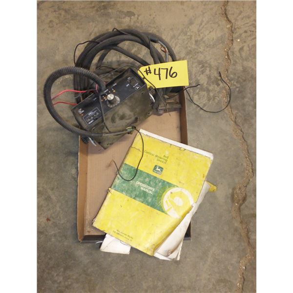 JOHN DEERE 665 SEEDER MANUAL & CONTROL BOX