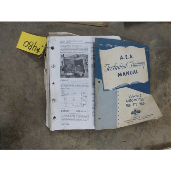 TECH MANUAL, SHOP MANUAL