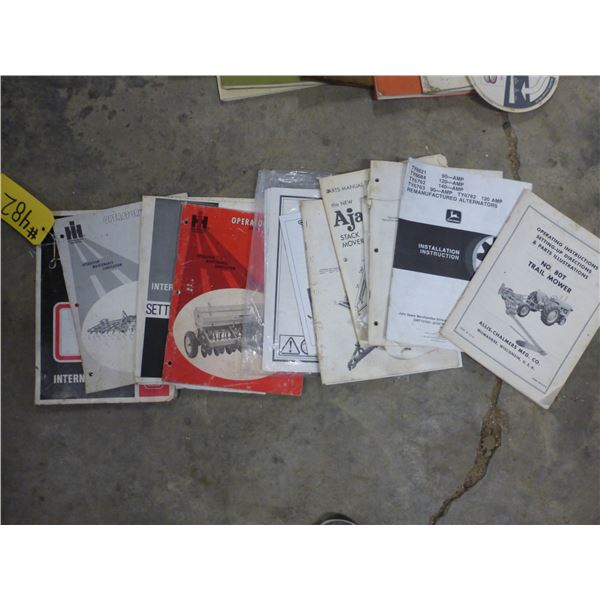 MANUALS (IH, NH, HAYBINE)