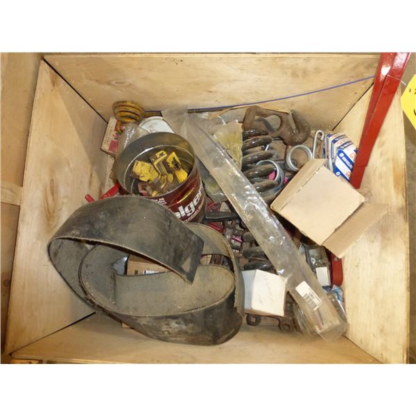 QTY OF VARIOUS AGRICULTURE EQUIPMENT PARTS (BEARINGS, SPROCKETS, ETC)