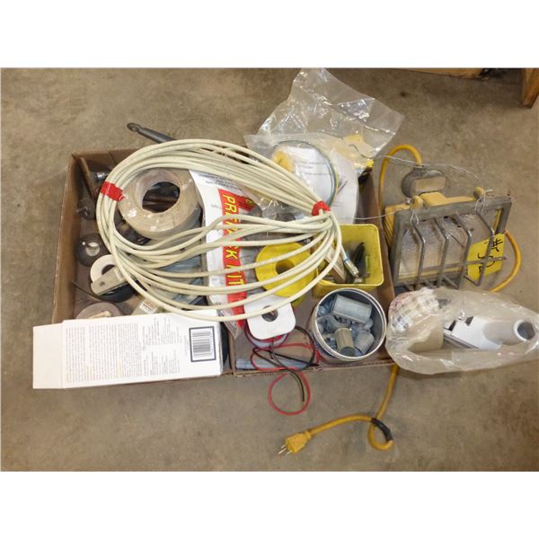 WORK LIGHT, ASSRT. WIRE, HINGES