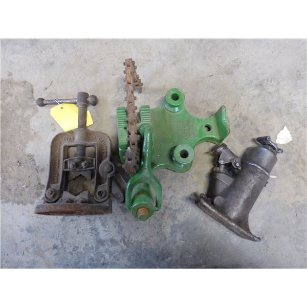 PIPE VICE, BOTTLE JACK, PIPE BENDER