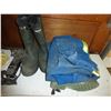 Image 4 : DRESSER, MASTERCRAFT IMPACT, 2 RUBBER BOOTS, COVERALLS (SZ 46),