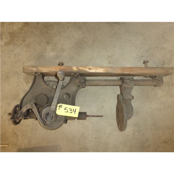 ANTIQUE DRILL PRESS