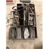 Image 2 : TOOL BOX, TOOLS, QTY OF BRACING BITS, NAILS & SCREWS