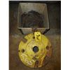 Image 1 : JOHN DEERE WHEEL WEIGHT (162 LBS), BOX OF LIGHT CHAINS