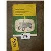 Image 1 : 2 - JOHN DEERE 3010 ROW CROP MANUALS