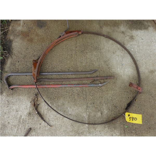 3 CROW BARS, BARREL BAND