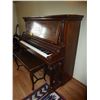 Image 2 : UPRIGHT PIANO (WORMWITH & CO), STOOL (HEINTZMAN & CO)