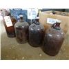 Image 5 : 15 - BROWN 1 GALLON JUGS