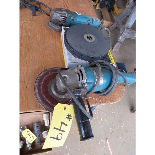 2- ANGLE GRINDERS & DISCS