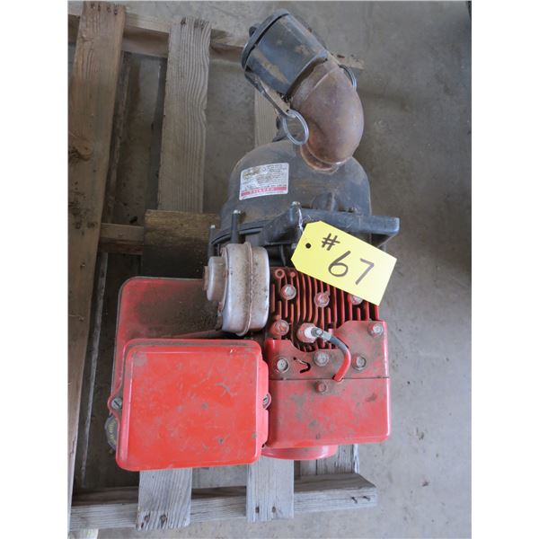 2" TRASH PUMP (RUNNING)