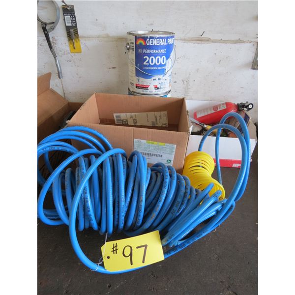 AIR COMPRESSOR HOSE, FITTINGS ETC.
