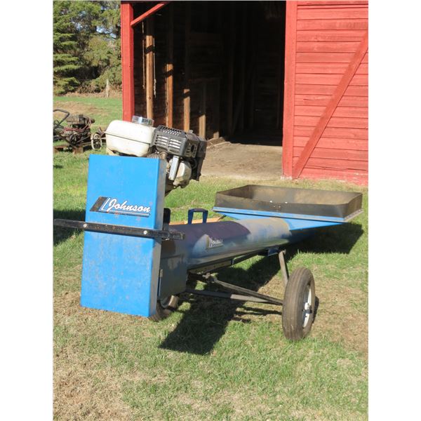 JOHNSON TRANSFER AUGER C/W HONDA 200 MOTOR