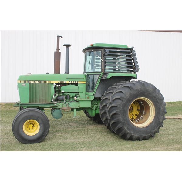 JOHN DEERE 4640 TRACTOR, $20,000 ENGINE DONE AT APPROX. 7400 HRS