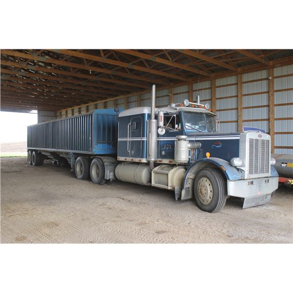 1981 PETERBILT 357, #1XP9029X4BP138091, CUMMINS 400 (REBUILT MOTOR INSTALLED IN 2008) 5TH WHEEL