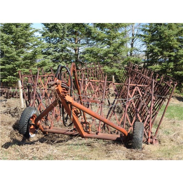 17 SECTION DRAW BAR & HARROWS