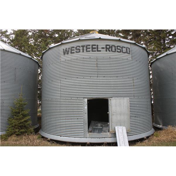5 RING WESTEEL 19' DIAMETER BIN (GOOD FLOOR)