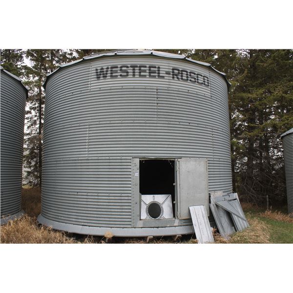 5 RING WESTEEL 19' DIAMETER BIN (GOOD FLOOR)