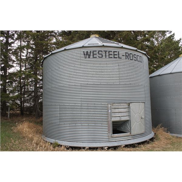 5 RING WESTEEL 19' DIAMETER BIN (GOOD FLOOR)