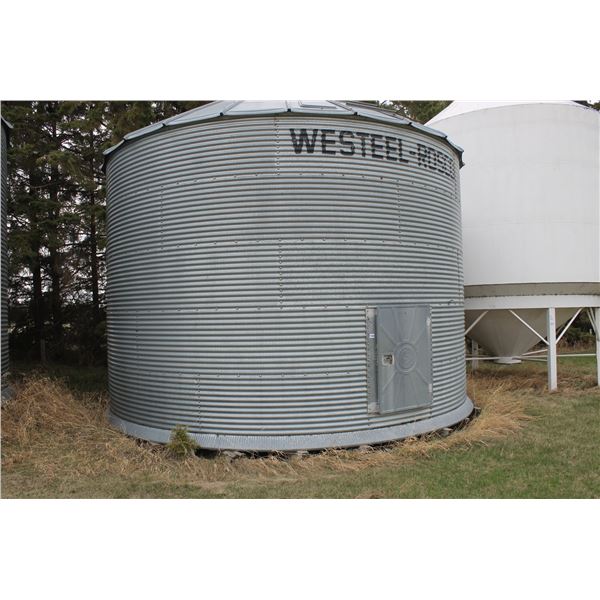 5 RING WESTEEL 19' DIAMETER BIN (GOOD FLOOR)