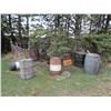 Image 1 : APPROX. 7 OLD DRUMS