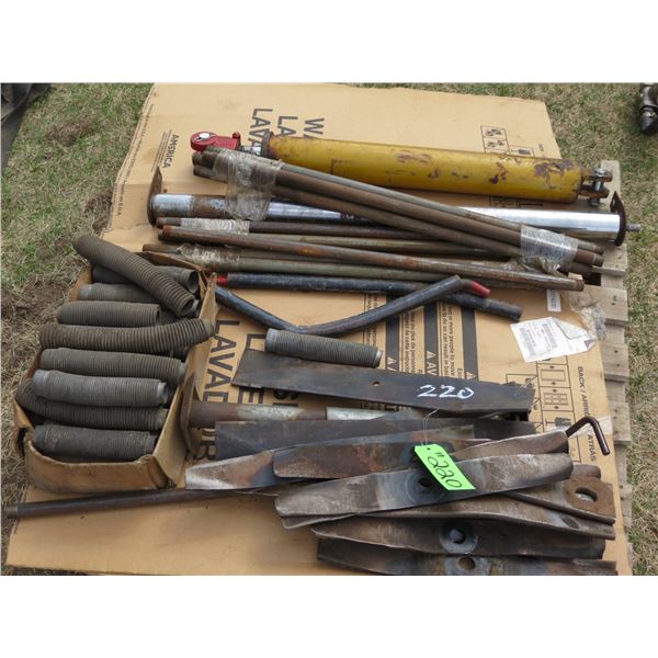 RAM, DRILL HOSE AND STEEL