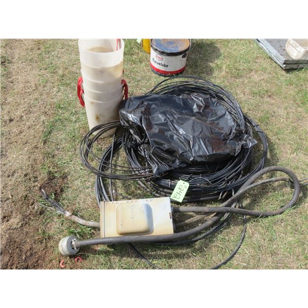 CORD, WIRE AND AUGER SPOUT