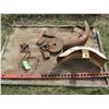Image 1 : FENDERS, PULLEY'S, AXE HEADS AND STEEL SLEIGH