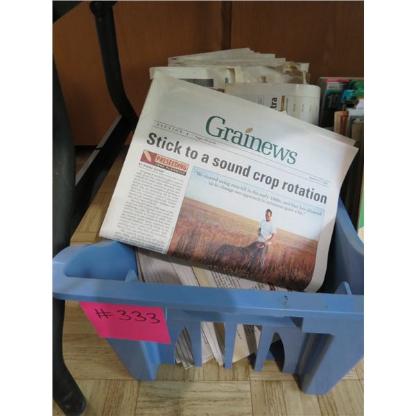 BASKET OF GRAIN NEWS, APPROX. 2005