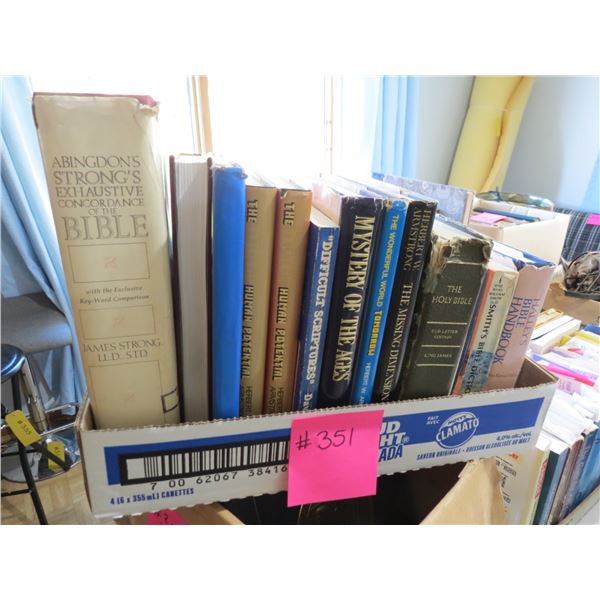 BOX OF COMMUNITY BOOKS