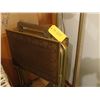 Image 1 : 3- TV TRAYS C/W STAND, 3- LAMPS (POLE)