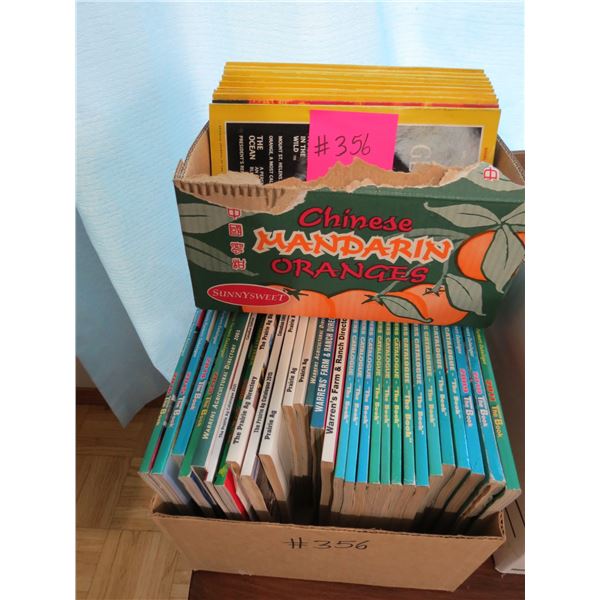 BOX OF PRAIRIE FARMERS CATALOGUES, 2000-2013, NATIONAL GEOGRAPHIC