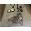 Image 3 : ASSRT. BOX OF BELTS, CLIP ON SUNGLASSES, WATCHES, ETC.