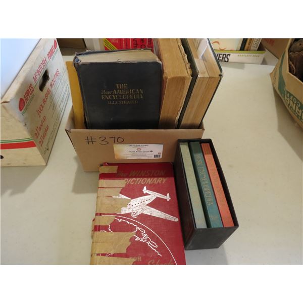 2- BOXES ASSRT. BOOKS