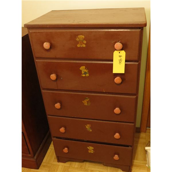 5 DRAWER DRESSER