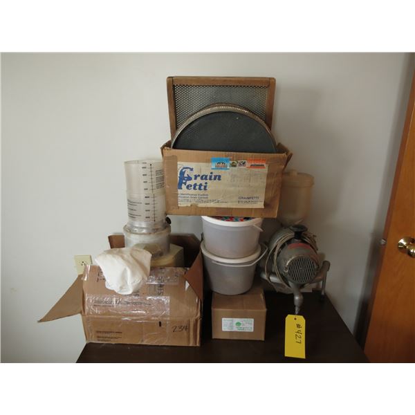 GRAIN MILL AND PARTS