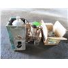 Image 3 : 3- OLD SAWS, BELT LACER, OIL CAN AND MISC.
