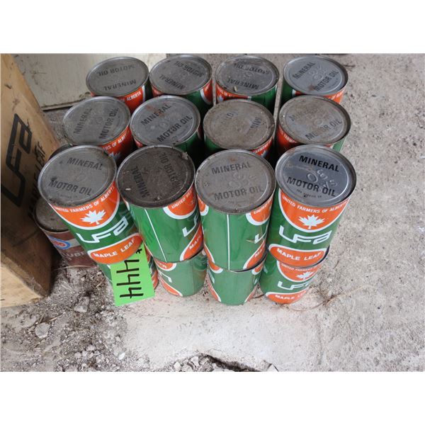 25 QUARTS OF OIL