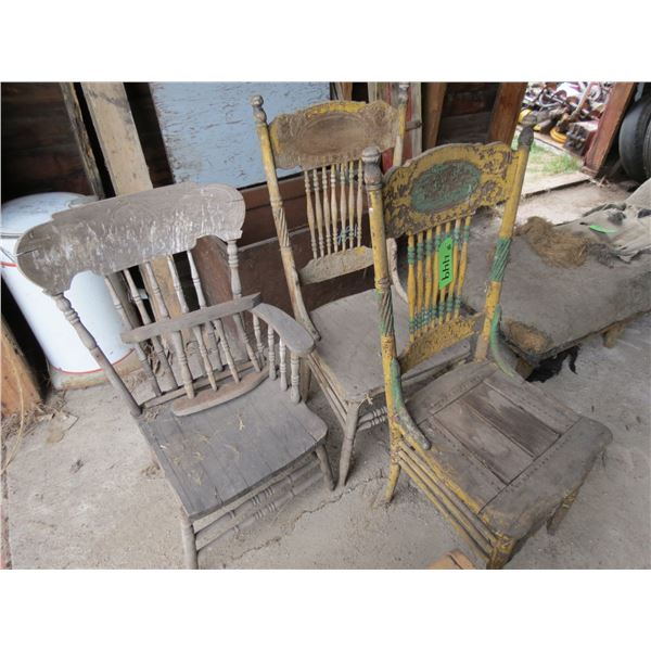 3- OLD CHAIRS