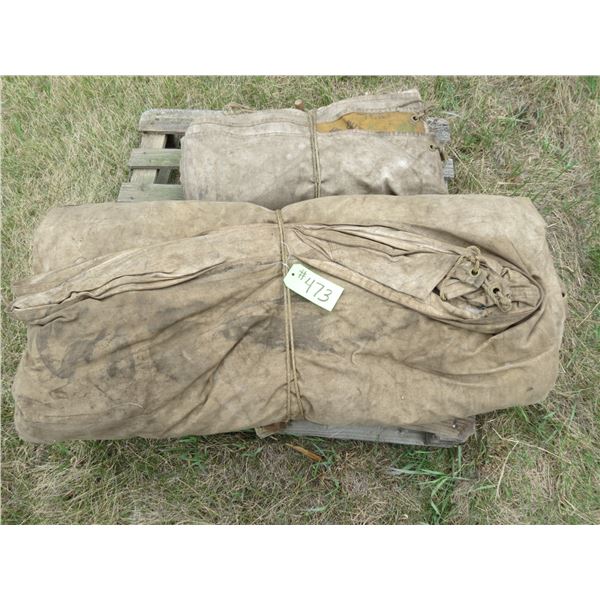 OUTFITTERS TENT WITH A SECOND ROOF