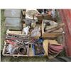Image 3 : PALLET OF STEEL AND MISC.