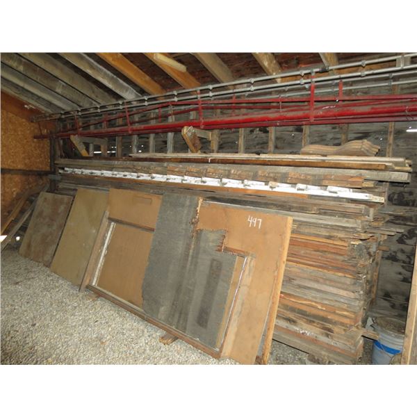 LUMBER (ON SOUTH SIDE OF BLDG.)