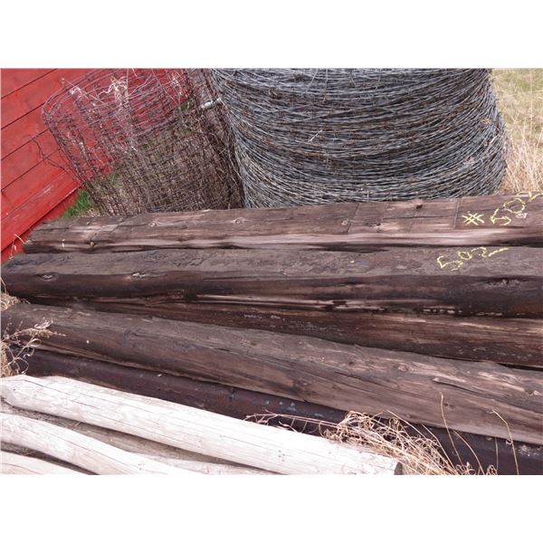 APPROX. 9- R.R. TIES