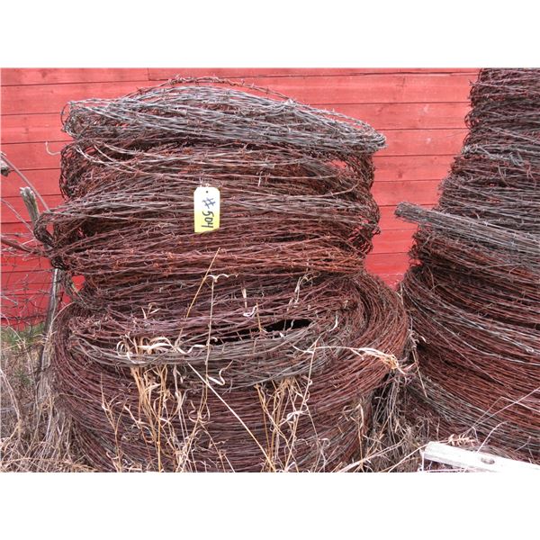 QTY OF OLDER BARB WIRE