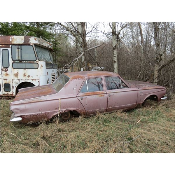 VALIANT CAR (SOLD FOR PARTS ONLY)
